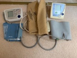 2 blood pressure monitors/ heating pad