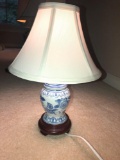 Small lamp with shade