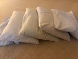 5 regular size bed pillows