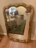 Mirror / brass frame