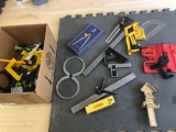 Squares and leveling devices lot