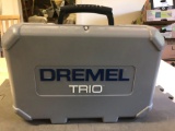 Dremel Trio with attachments and carrying case