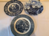 3 decorative plates