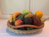 Wicker fruit basket /fruit