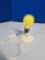Light socket with Yellow 60 Watt Bulb
