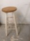 Straw utility stool