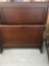 Cherry twin size headboard and footboard