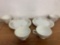 2 saucer / 4 cups China set