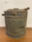 Vintage metal gas can