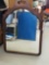 Hanging Mirror with Wood Frame