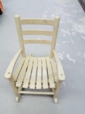 Small Wood Rocking Chair