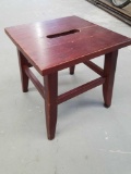 Small Wood Stool