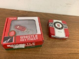 Whistle key finder/ Winston racing metal box