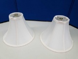 2 Small Lamp Shades