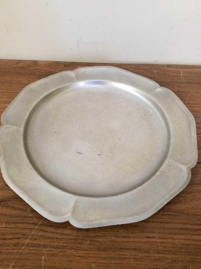 Pewter Plate