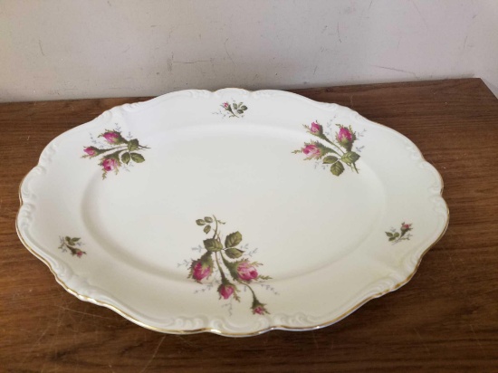 Rosenthal - Germany- Pompadour- Moss Rose Serving plate