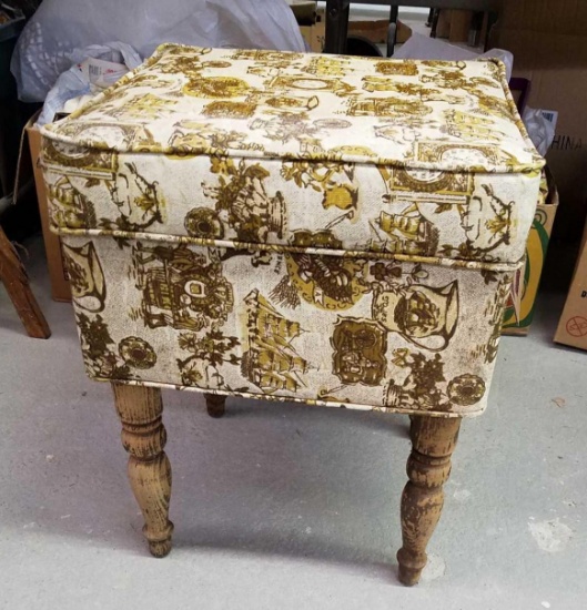 Sewing Box Stool