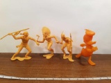 Vintage toy figurines