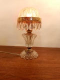 Small crystal lamp