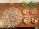 Vintage Glassware- carnival glass