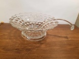 Glass Punch Bowl and ladle