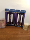 1 Angel, 1 Candle, and 2 Packs of 2 Candle Lamps