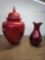 2 Decorative Vases