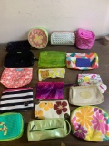 Cosmetic bags lot