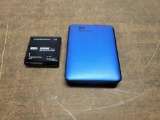 WD My Passport Hard-drive and Sunpak High-speed Card Reader