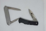 1 Kershaw Pocket Knife and 1 Entergy Pocket Knife