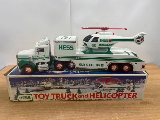 1995 Hess Truck and Helicopter