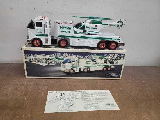 2006 Hess Toy Truck and Helicopter