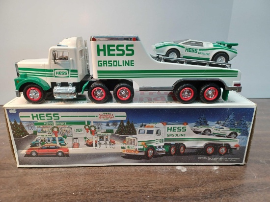 1991 Hess Toy Truck and Racer