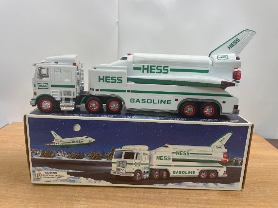 1999 Hess Truck and Space Shuttle With Satellite