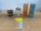 2 New Candles, New Mold Sealer , Glass Jar with Lid, Etc