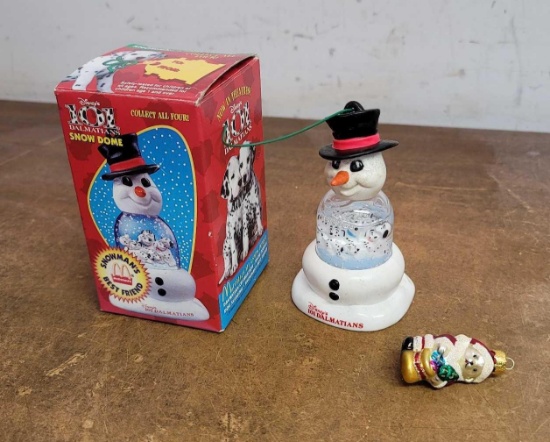2 Christmas Ornaments