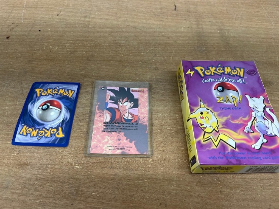 Pokeman Theme Deck Cards, Pokeman Card , Dragonball Z card