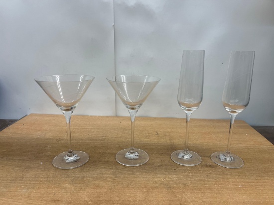 4 Stem Glasses