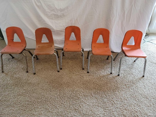 5 Small Childrens Chairs