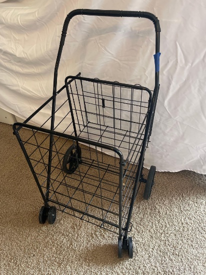 Metal Cart with Wheels