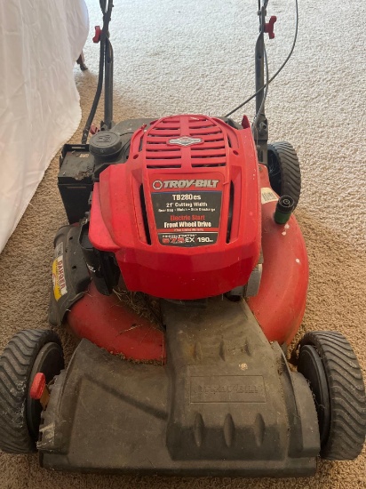 Troy Bilt 21 Inch Electric Start Front Wheel Drive Lawn Mower