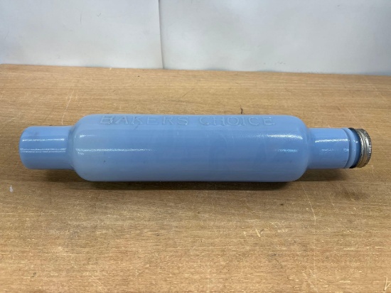 Delphinium Blue Glass Camera Choice Flour Rolling Pin