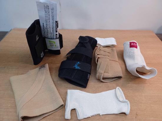 BeActive Wrap, 4 Wrist Braces, Ankle Brace, and Elbow Brace