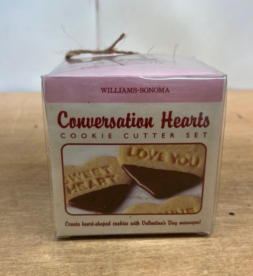 Conversation Hearts Cookie Cutter Set
