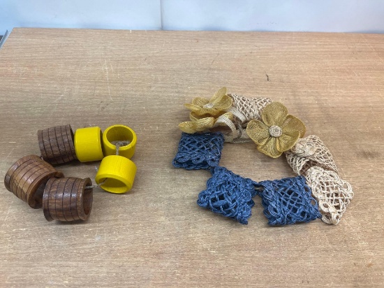 Wooden / Cloth Napkin Ring Holders