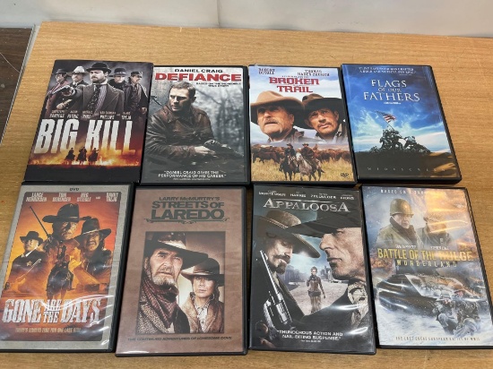 8 DVD Movies
