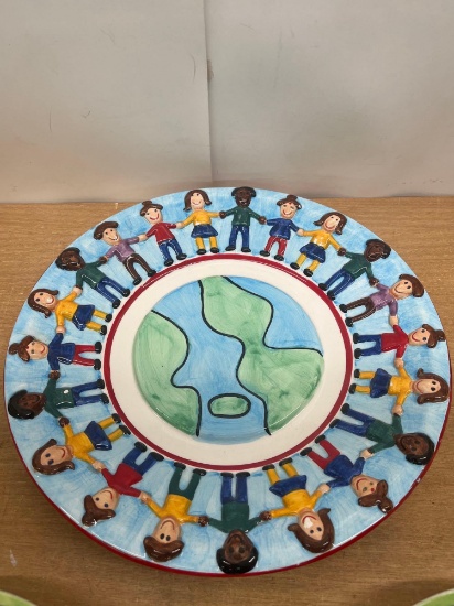 Save The Children Bowl/Plate / 2 Decorative Bowls
