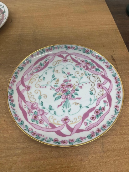 3 Special Edition Cherry Blossom Festive Decor Plates