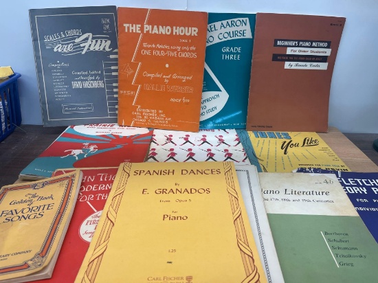 Piano Books, Spanish Dance Books, Piano Literature Books