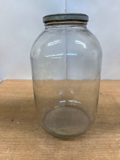 Glass Glass Jar with Lid